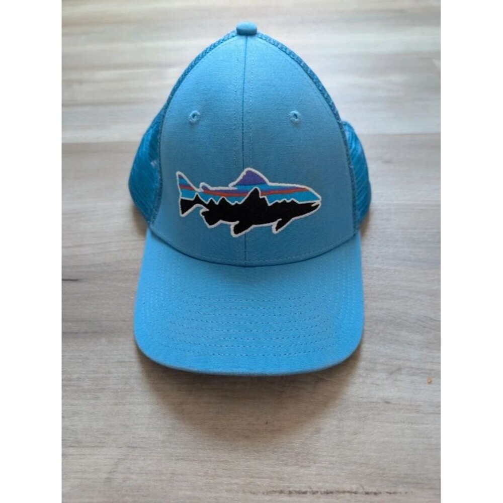 Patagonia Fitz Roy Trout Trucker Hat in Blue (D2)